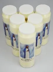 Set 6 Noveenkaarsen tot Onze Lieve Vrouw van Kibeho