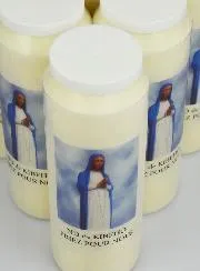 Set 6 Noveenkaarsen tot Onze Lieve Vrouw van Kibeho