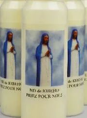 Set 10 Noveenkaarsen tot Onze Lieve Vrouw van Kibeho