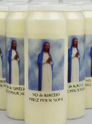 Set 20 Noveenkaarsen tot Onze Lieve Vrouw van Kibeho