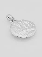 Medaille Maagd Maria en Lourdes Dubbelzijdig - 18 mm