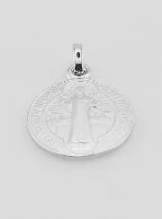 Heilige Benedictus Medaille Zilver - 16mm