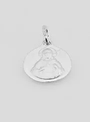 Zilveren Hanger Scapulier - 14 mm
