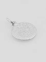 Doop Geschenk - Hanger Beschermengel Zilver 16mm