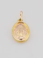 Wonderdadige Medaille Verguld op Zilveren Basis - 13 mm