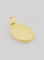 Wonderdadige Medaille Verguld op Zilveren Basis - 16mm