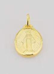 Wonderdadige Medaille Verguld op Zilveren Basis - 16mm