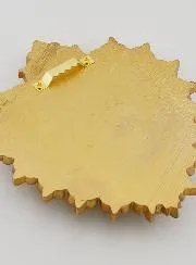 Ex Voto Wanddecoratie Goud en Ivoor - 13cm