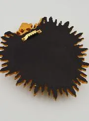 Ex Voto Wanddecoratie Gekroond Hart - 18cm