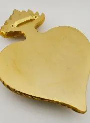 Ex Voto Muurdecoratie Versierd Hart - 28cm