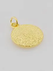 Vergulde Medaille Pater Laval - 18mm