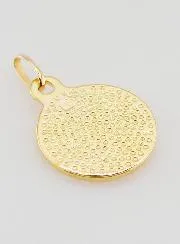 Vergulde Medaille Sint Christoffel - 14 mm