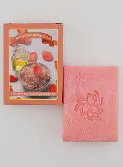 Zeep met Himalayazout en Rozenblaadjes - Ayurvedische Traditie