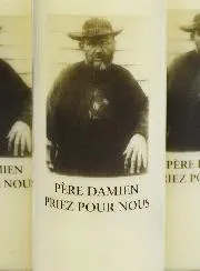 Set 3 Noveenkaarsen tot Heilige Pater Damiaan