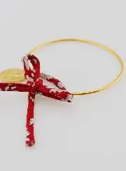 Slaven Armband Rood Liberty en Wonderdadige Medaille