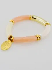 Religieuze Armband Wonderdadige Medaille - Roze