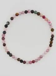 Armband van Multicolour Tourmalijn - 4 mm