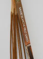 Wierookstokjes Witte Salie en Palo Santo 12g - Houtskoolvrij