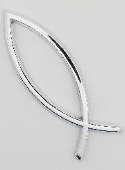 Auto Badge Christelijke Ichthus Vis - 14 cm