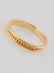 Ring Trouwring Verguld - Maat 54