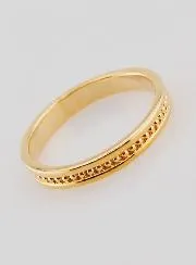 Ring Trouwring Verguld - Maat 54