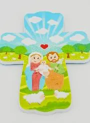Kruis voor Kind om op te hangen - Heilige Familie