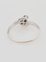 Zilveren Ring met Zirkonia's - Maat 54