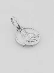 Scapulier Hanger van Gerhodineerd 925 Zilver - 10 mm
