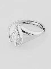 Ring Zegelring Maria Wonderdadige - Maat 52-56