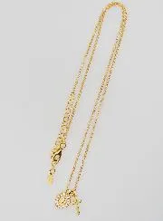 Religieus Collier Maria Wonderdadige en Kruis – Verguld Zilver met Zirkonia