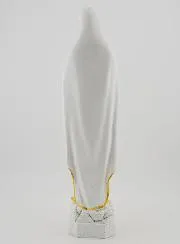 Polychroom Beeld van Onze-Lieve-Vrouw van Lourdes - 30 cm