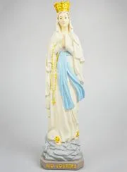 Religieus Beeld Gekroonde Maagd Maria - 50cm