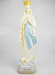 Religieus Beeld Gekroonde Maagd Maria - 60 cm