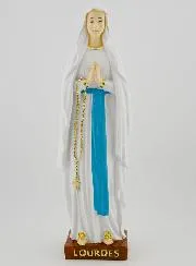 Religieus Beeld Maria van Lourdes - 25 cm
