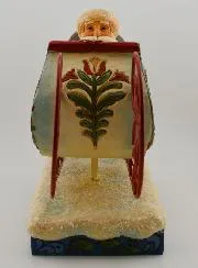 De Slee van de Kerstman - Jim Shore