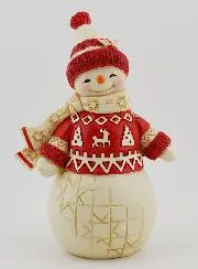 Sneeuwpop Snowy Smiles - Jim Shore