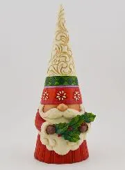 Kerst-Kabouter met Hulst - Jim Shore