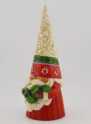 Kerst-Kabouter met Hulst - Jim Shore
