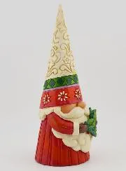 Kerst-Kabouter met Hulst - Jim Shore