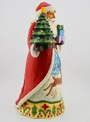 Verlichte Kerstman - Jim Shore