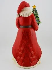 Verlichte Kerstman - Jim Shore