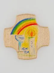 Kruis van Esdoornhout - Mijn Doop