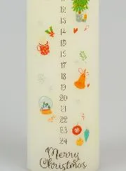 Adventskaars Traditioneel - 25 cm