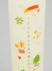 Adventskaars Traditioneel - 25 cm