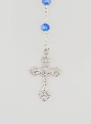 Rozenkrans van de Wonderdadige Medaille met Sluiting - Blauw