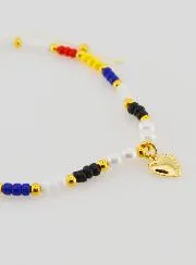 Multicolor Gevlochten Religieuze Armband - Ex Voto