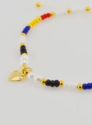 Multicolor Gevlochten Religieuze Armband - Ex Voto