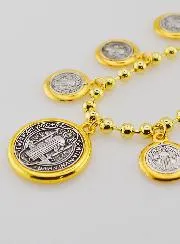 Religieus Collier Bescherming van Heilige Benedictus