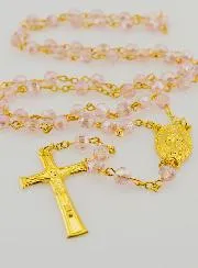 Rozenkrans van Roze Kristal en Wonderdadige Medaille