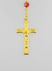 Rozenkrans van Rood Kristal en Wonderdadige Medaille